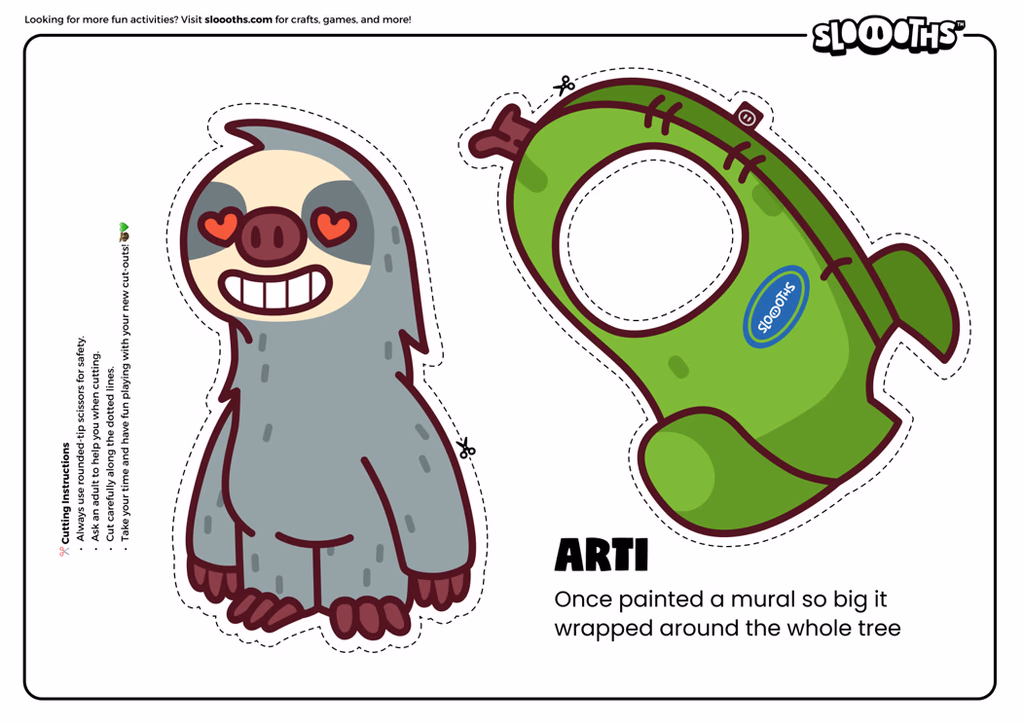 Arti cutout sheet