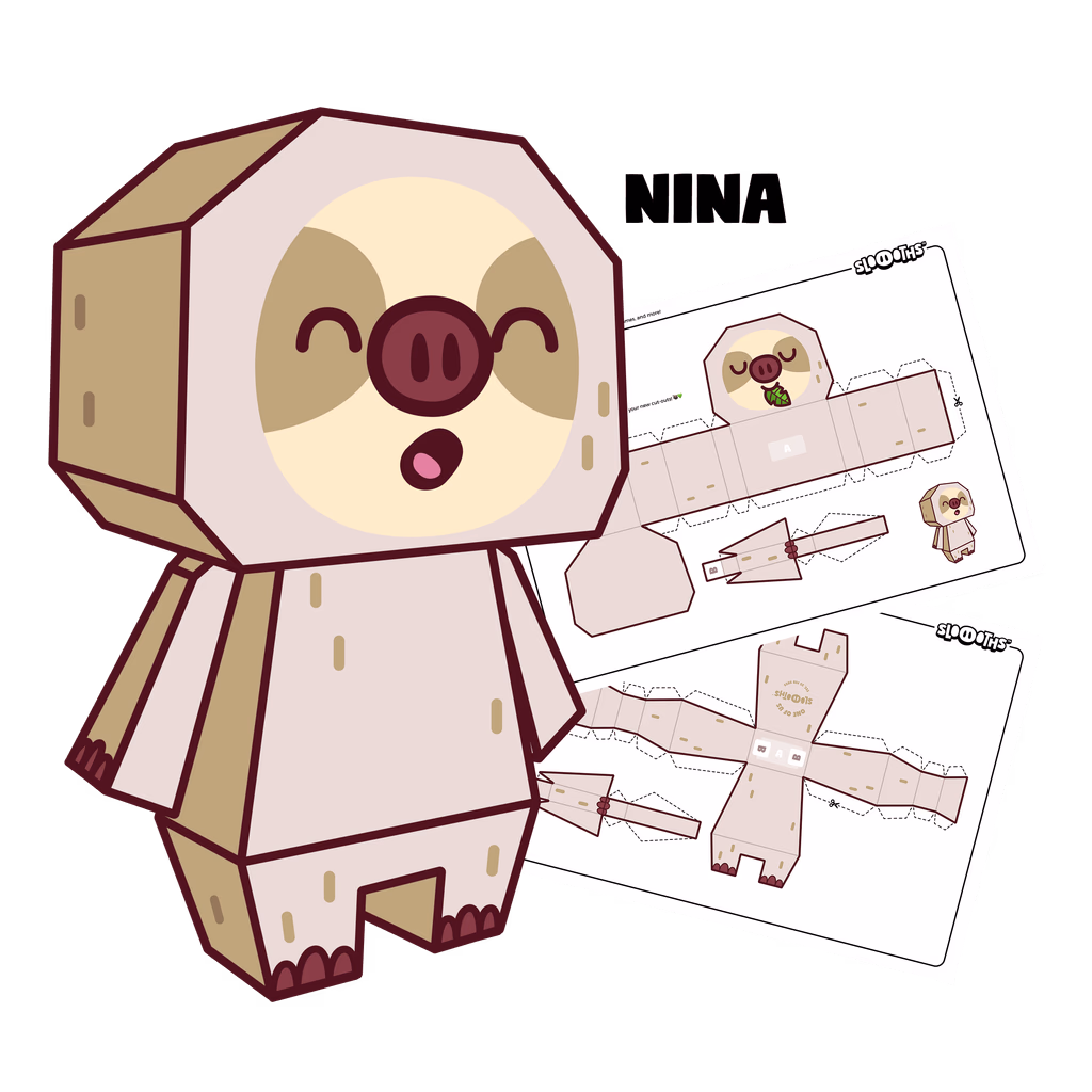 Nina papercraft