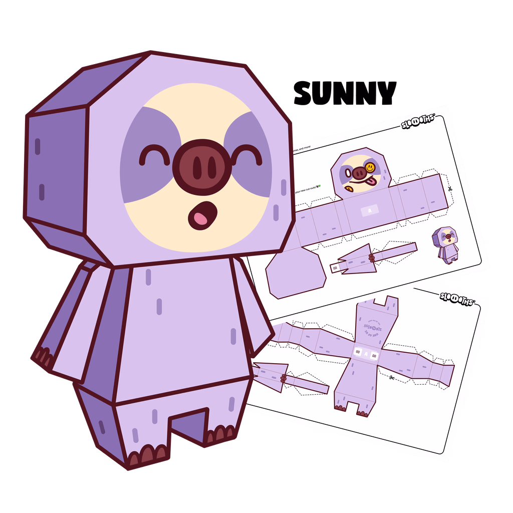 Sunny papercraft