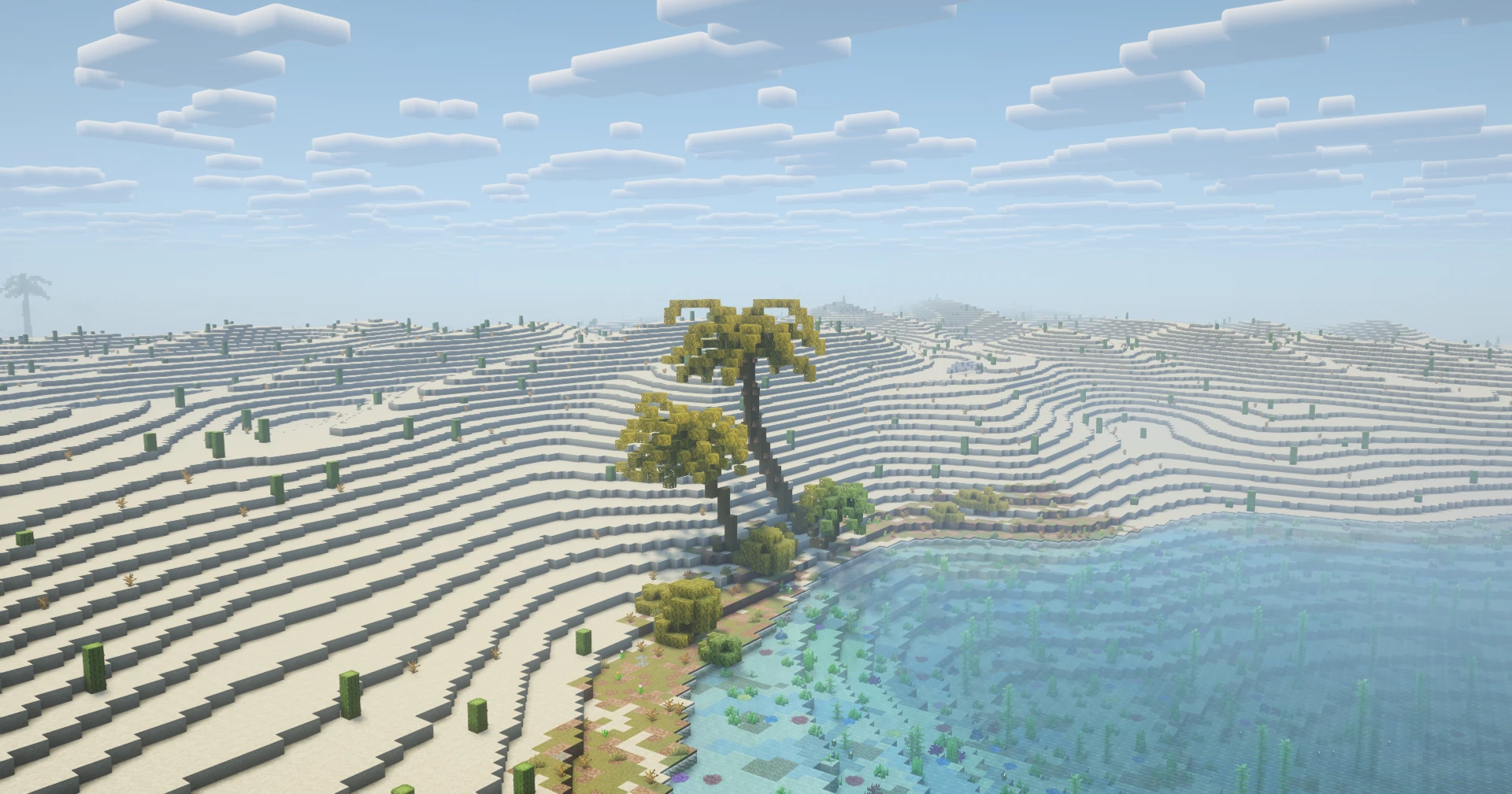 Dragonbone Dunes — vast sandy dunes in the Slooothville Minecraft world