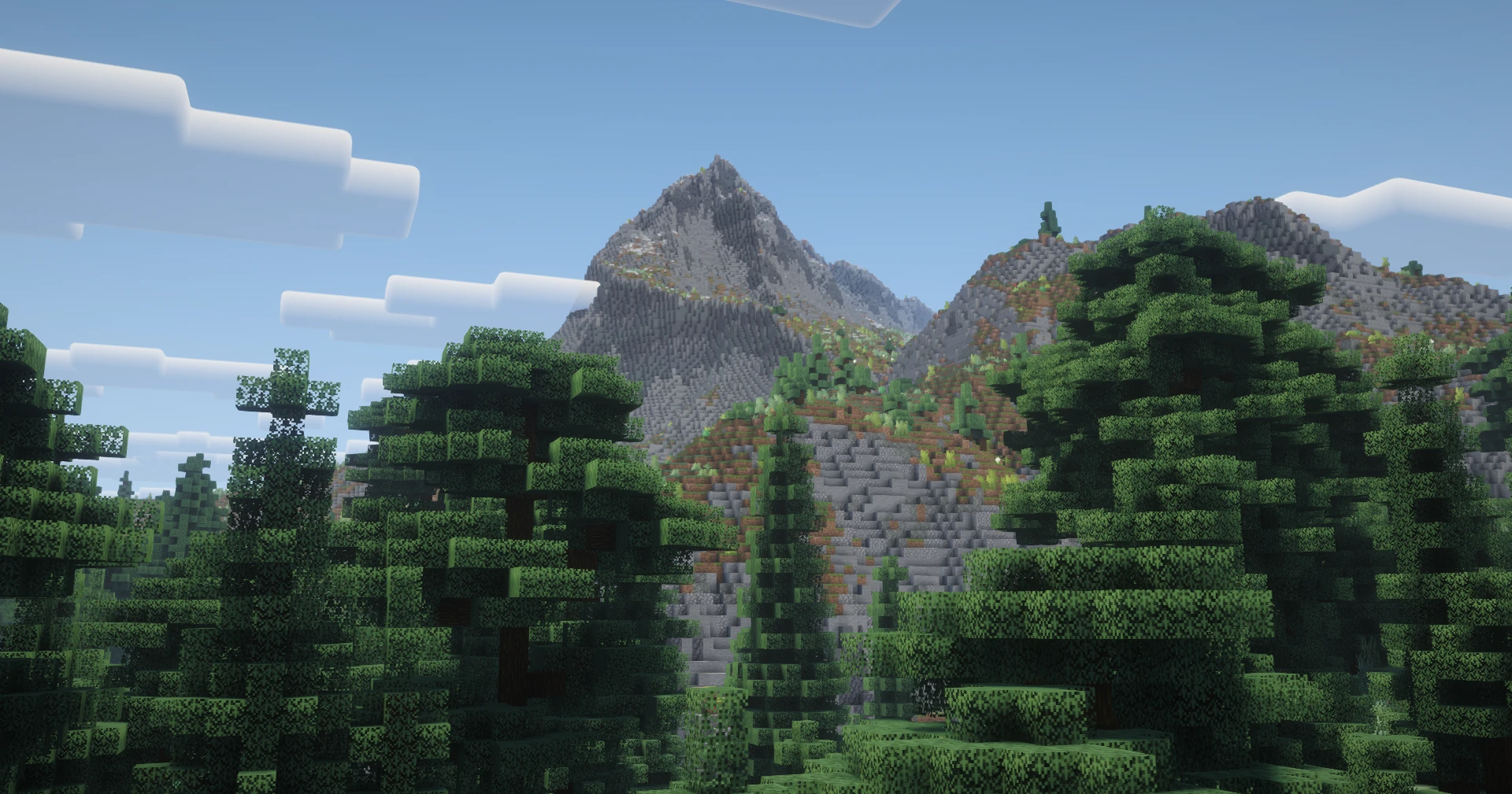 Moonveil Peak — a misty moonlit mountain in the Slooothville Minecraft world
