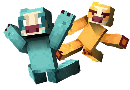 Sloooth Minecraft kick character